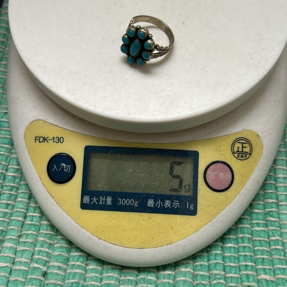 🖤Navajo Sterling silver turquoise ring - Picture 11 of 11